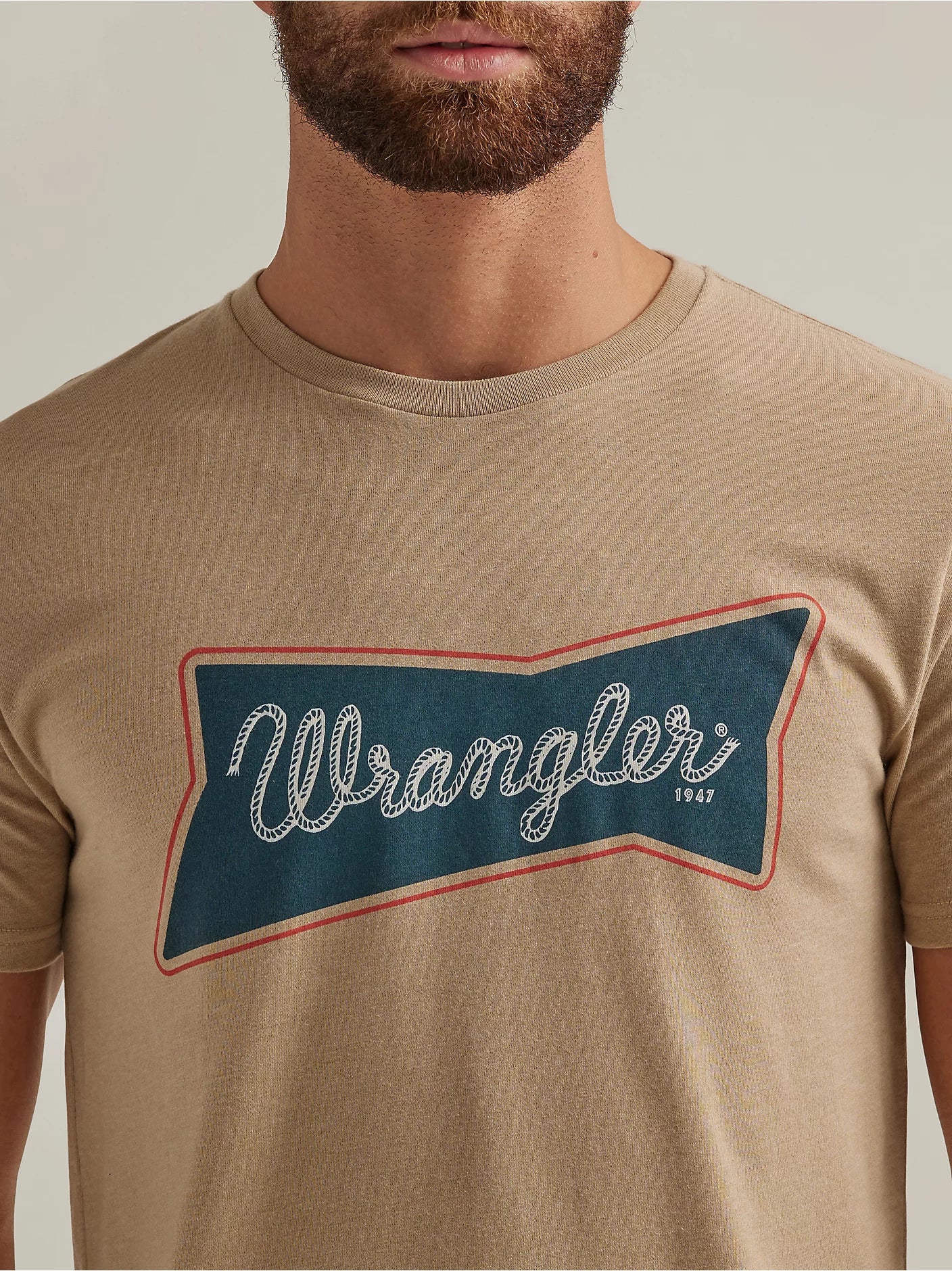 Wrangler Men's Heritage Logo Graphic T-Shirt - Trenchcoat