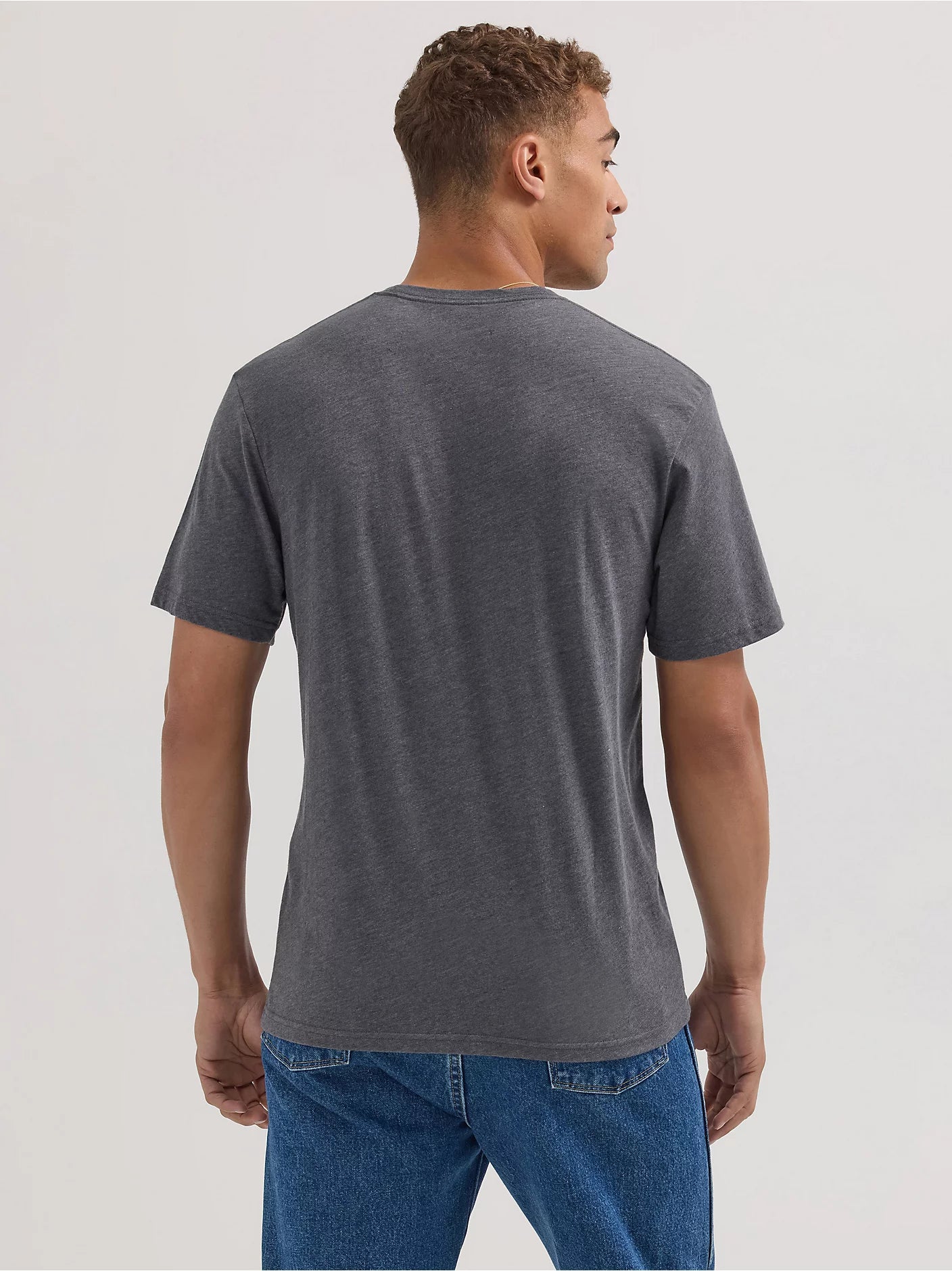 Wrangler Men's Rocking Guitar Graphic T-Shirt - Dark Sapphire Heather