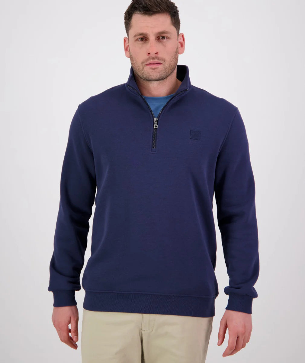 Swanndri Men's Fundamentals Quarter Zip Sweatshirt