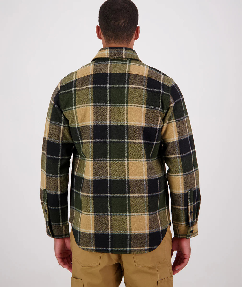Swanndri Men's Kiaraki V3 Wool Shacket - Denver Check