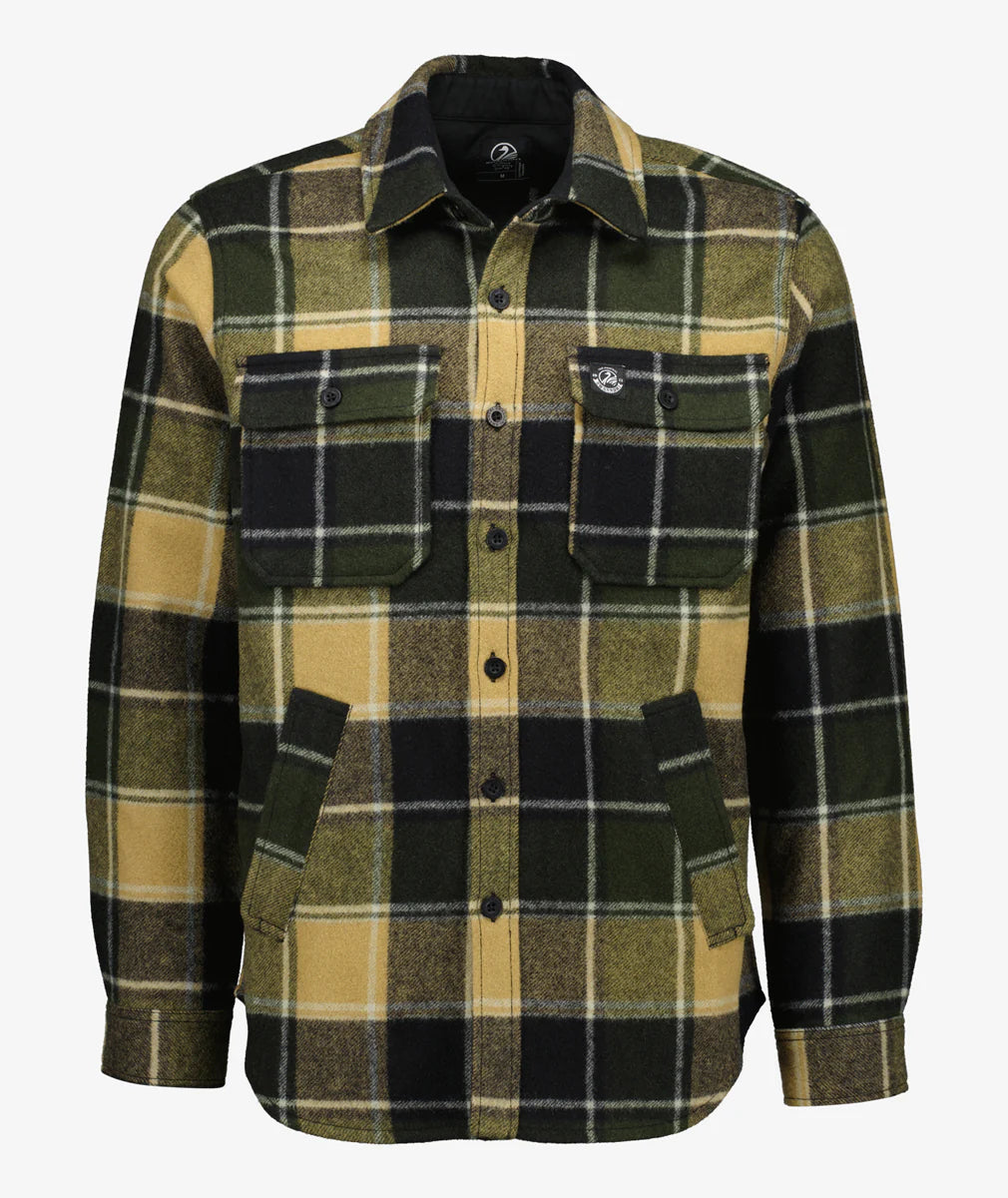 Swanndri Men's Kiaraki V3 Wool Shacket - Denver Check