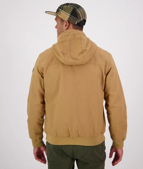Swanndri Men's Whitlow V2 Canvas Hoodie - Cashew