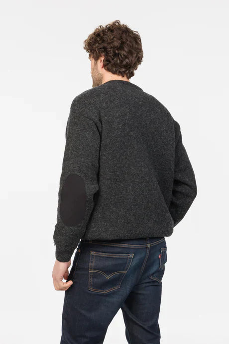 MKM Mens Tasman Crew Coal