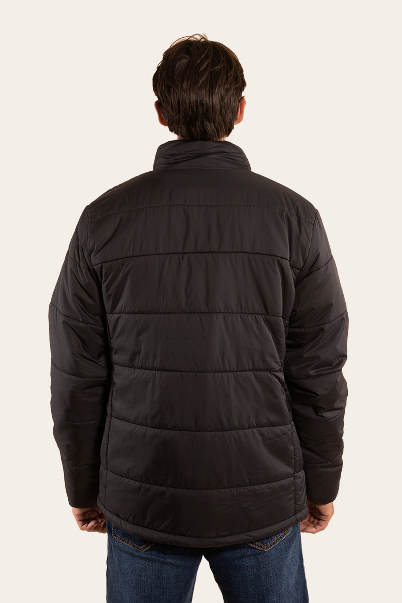 RINGERS WESTERN MEN'S OVERLAND PUFFER JACKET - BLACK