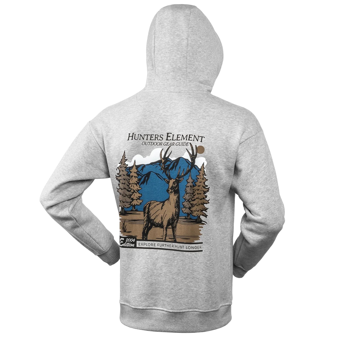 Hunters Element Monarch Hoodie - Grey Marle