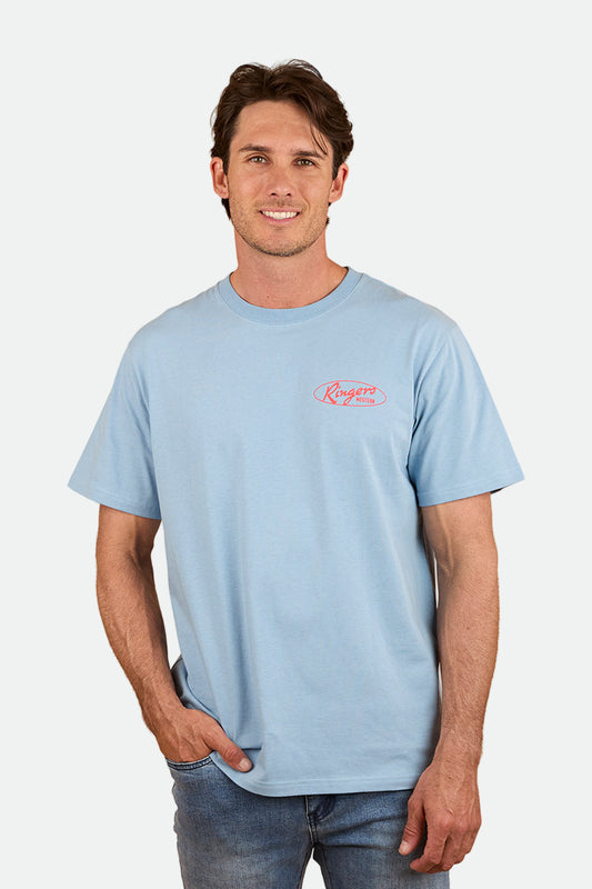 Ringers Western Mud Sweat Beers Mens Loose Fit T-Shirt - Dusk