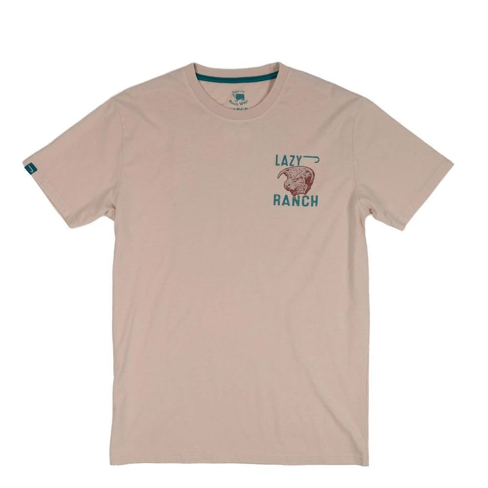 Lazy J Ranch Because They Work Short Sleeve T-Shirt - Natural