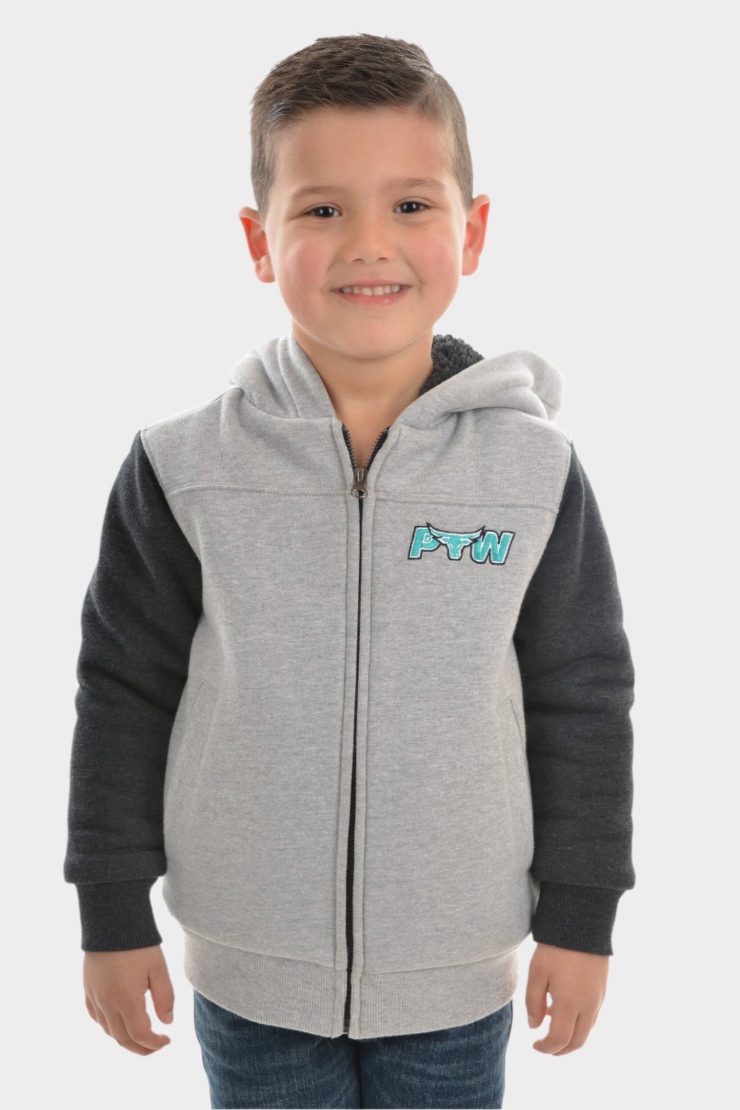 Pure Western Boys Cambridge Zip Through Hoodie - SALE