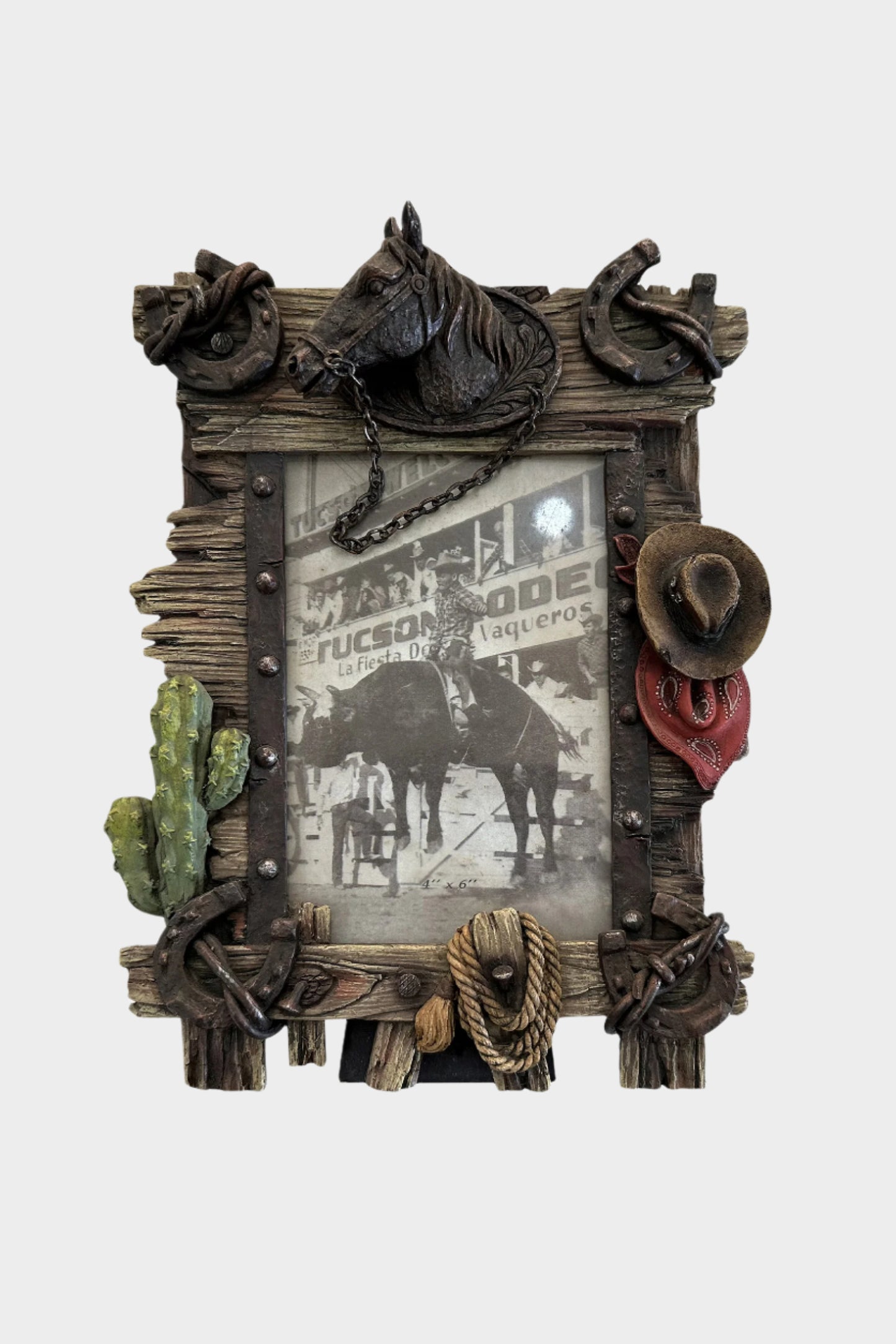 Pure Western HorseShoe Hats Picture Frame - Assorted
