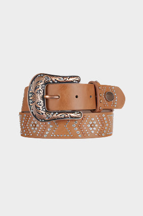 PURE WESTERN WOMENS YASMIN BELT (TAN)