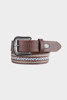 PURE WESTERN KIDS MILLER BELT (DARK TAN)