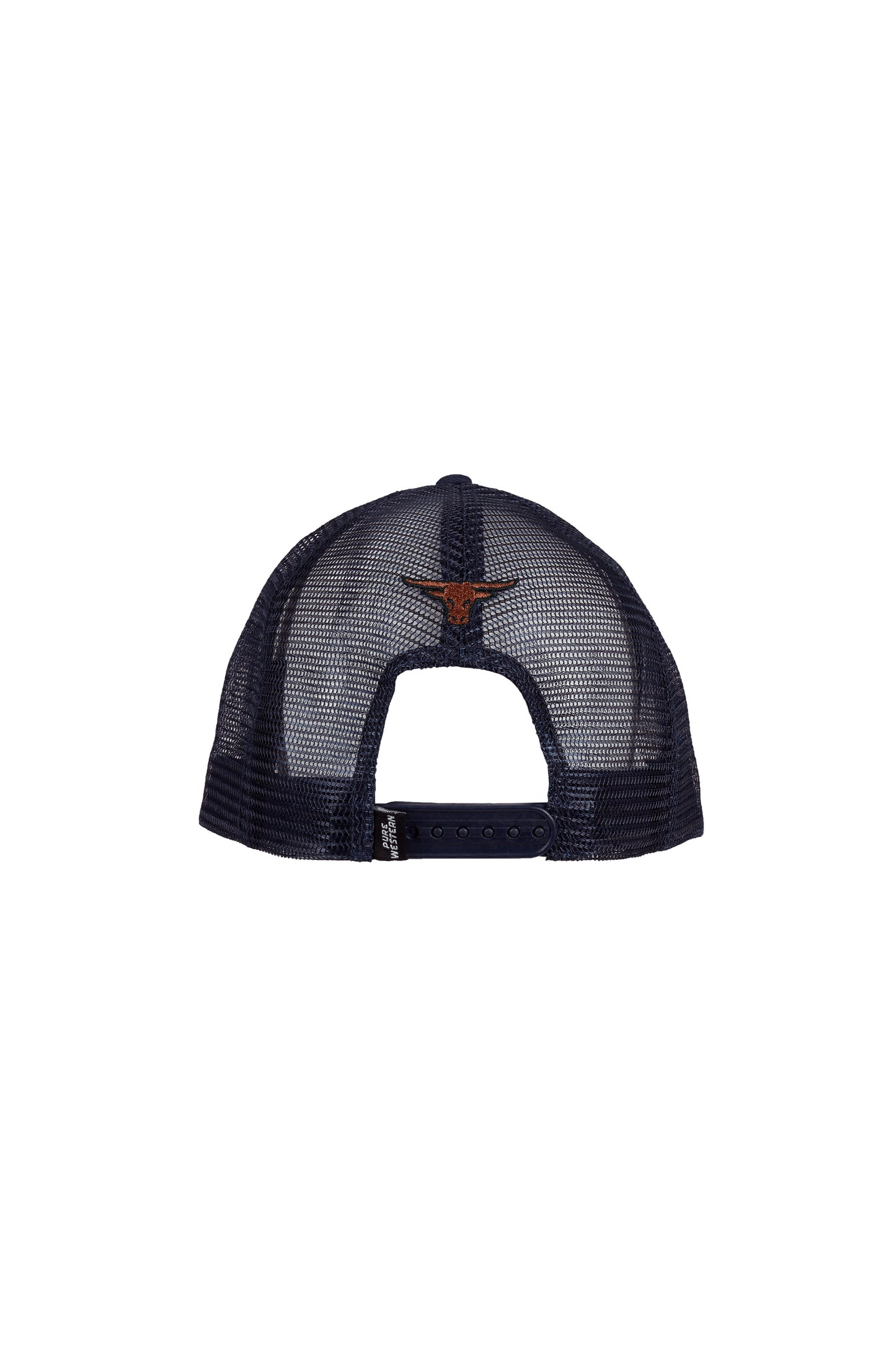 Pure Western Samuel Hp Trucker Cap - Navy/Rust