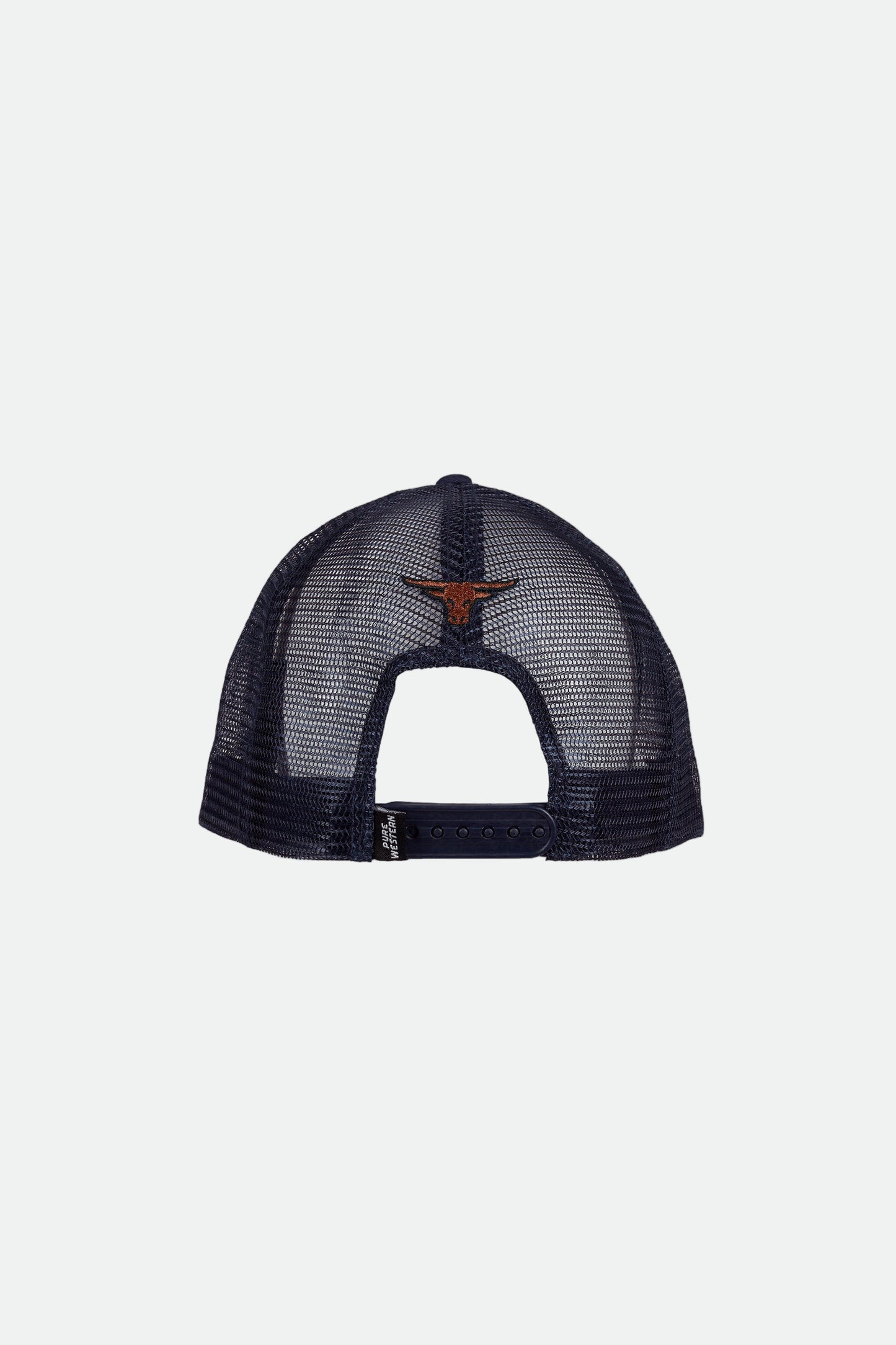 Pure Western Samuel Hp Trucker Cap - Navy/Rust