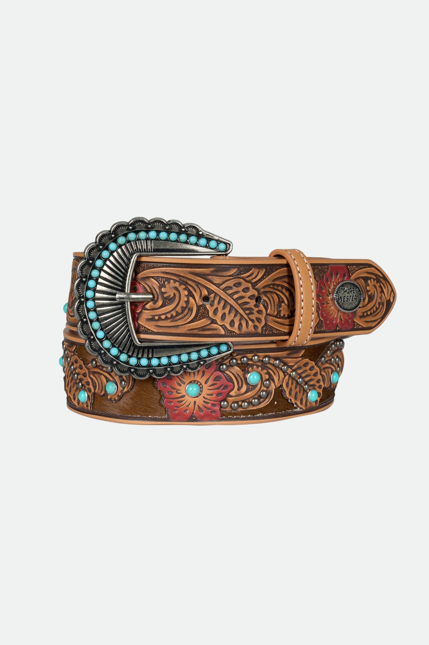 Pure Western Women's Charlene Belt - Tan