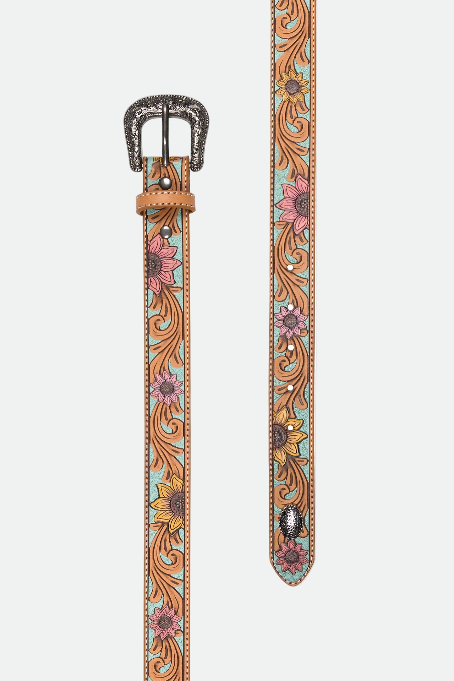 Pure Western Kid's Carleen Belt - Multi