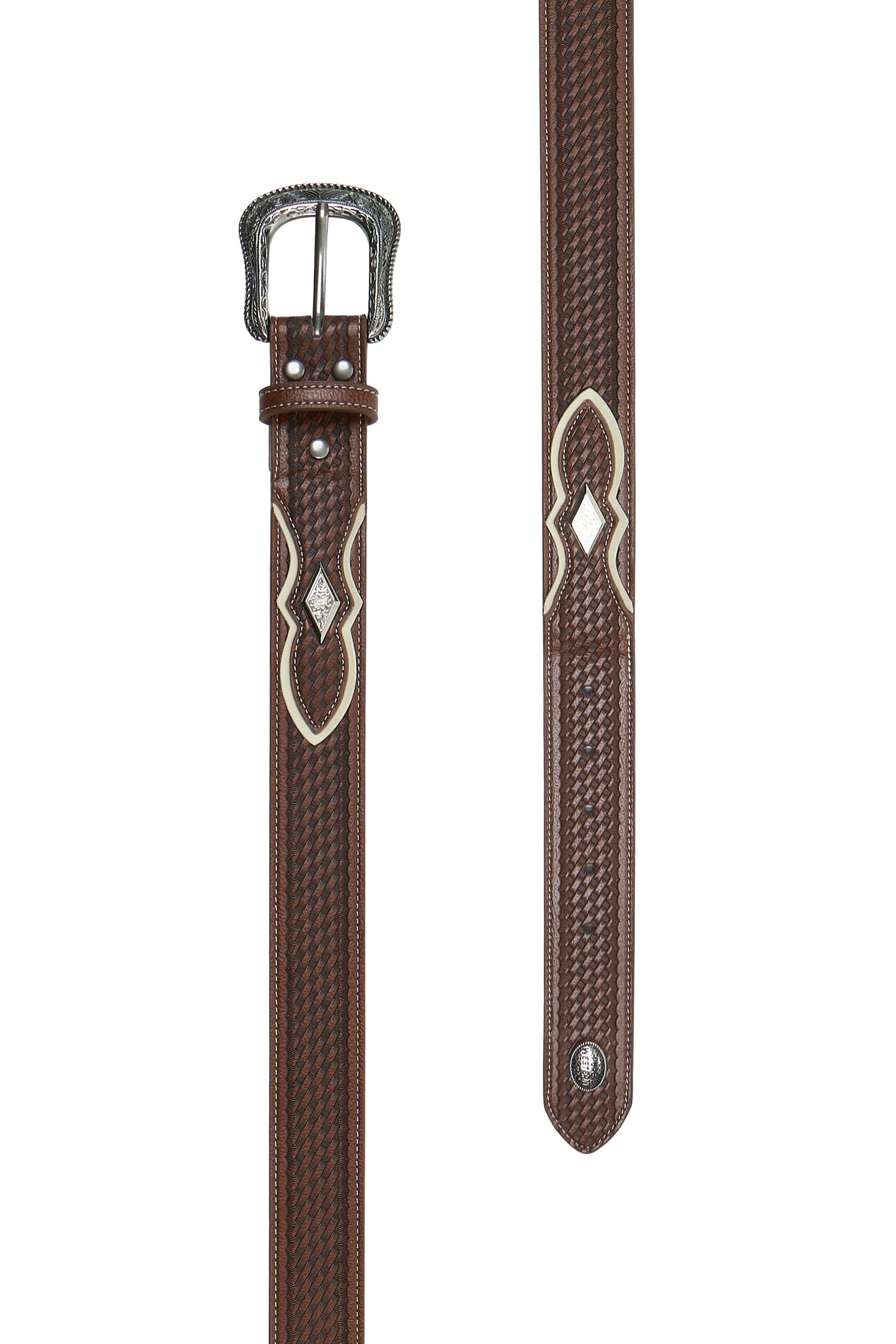 Pure Western Mens BRADLEY BELT - Tan