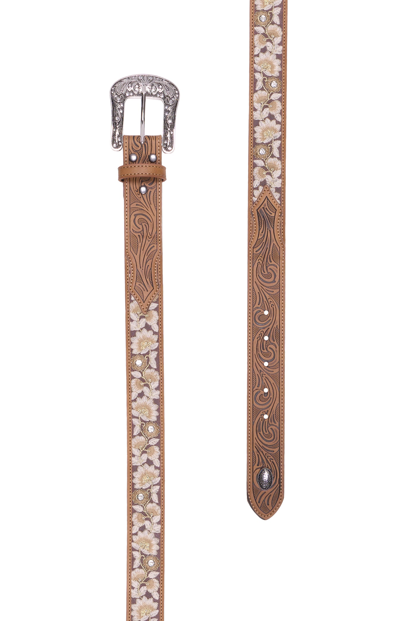 Pure Western Women's Aster Belt - Light Tan