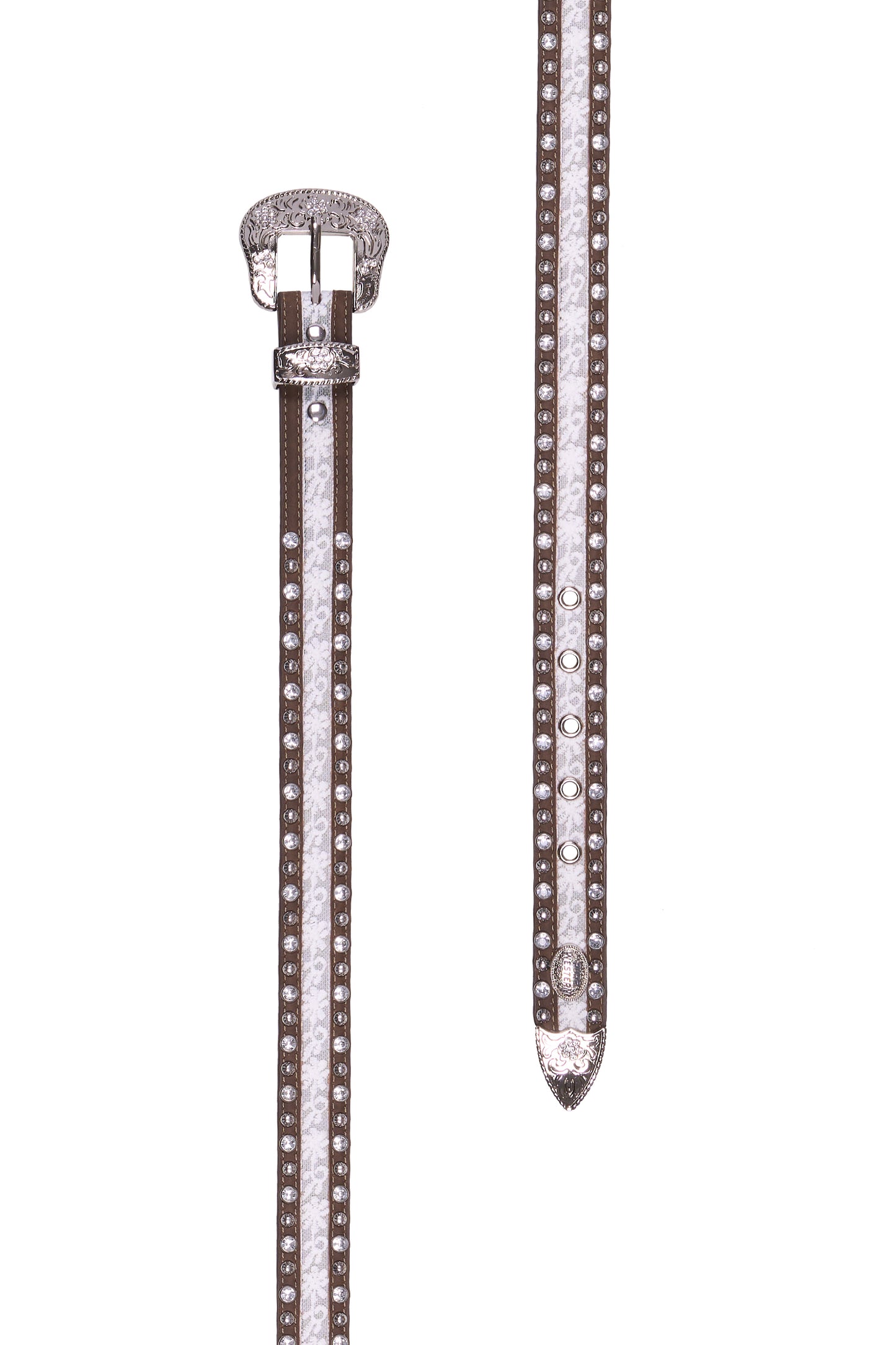Pure Western Girl's Elaine Belt - Chocolate