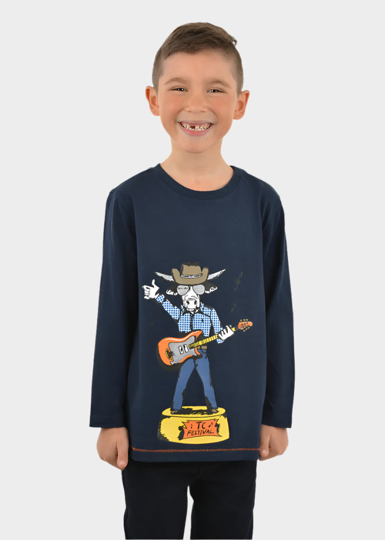 Thomas Cook Boys Country Singer L/S Tee