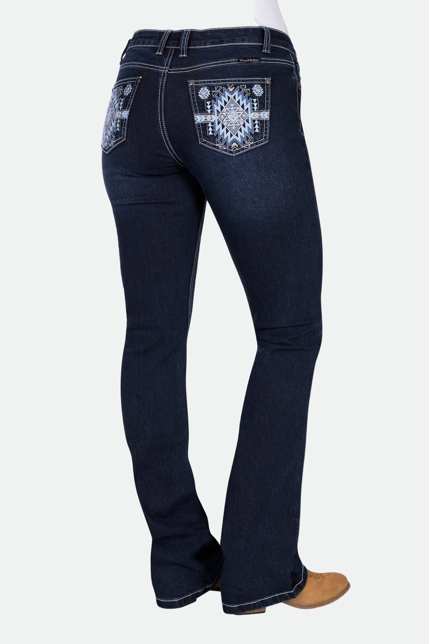 Pure Western Women's Lyn R Rider Jean 36L - Midnight