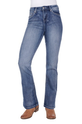 Pure Western Women's Jemma Hi Rise Boot Cut Jean
