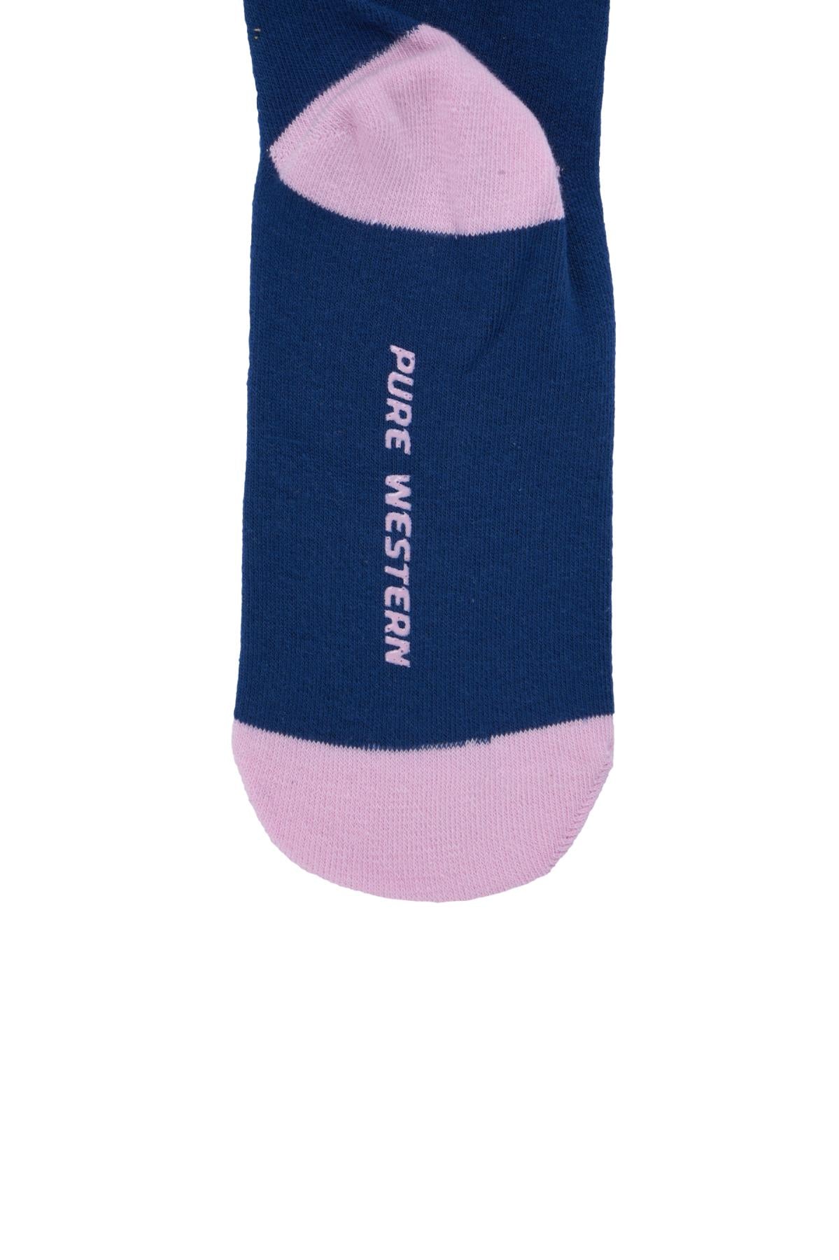 Pure Western Kid’s Crew Socks (Twin Pack)