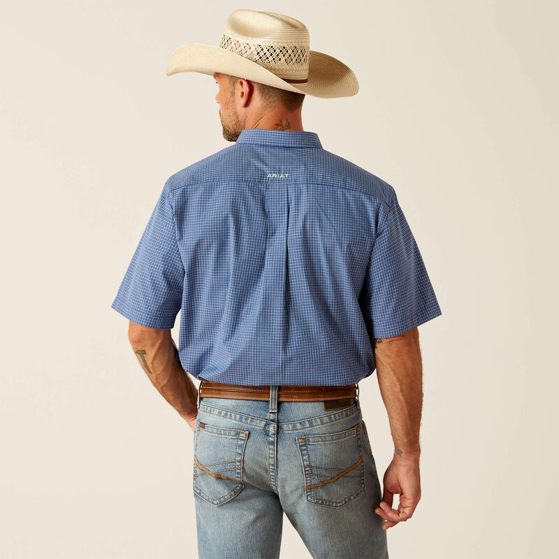 Ariat Men's Pro Series Devin Classic Fit Shirt - Blue