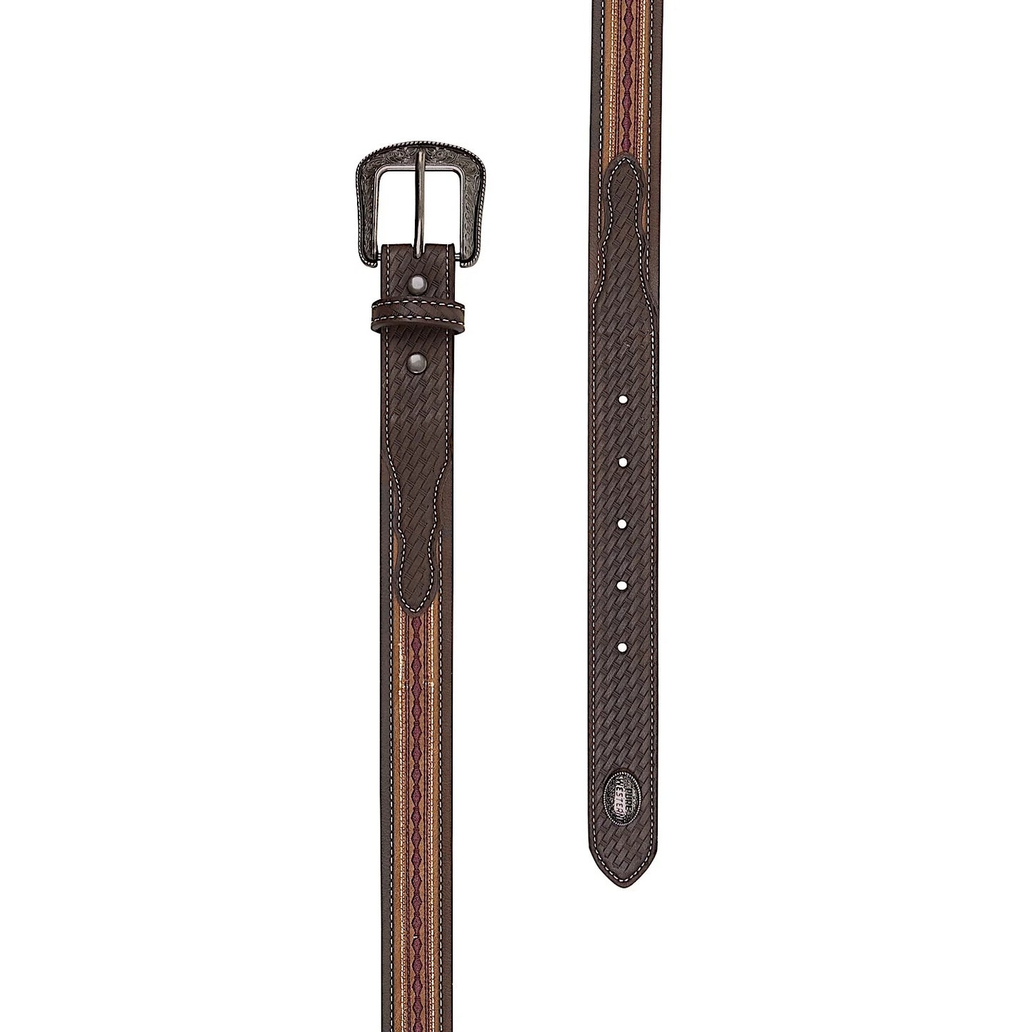 Pure Western Kid's Oscar Belt - ChocolateTan