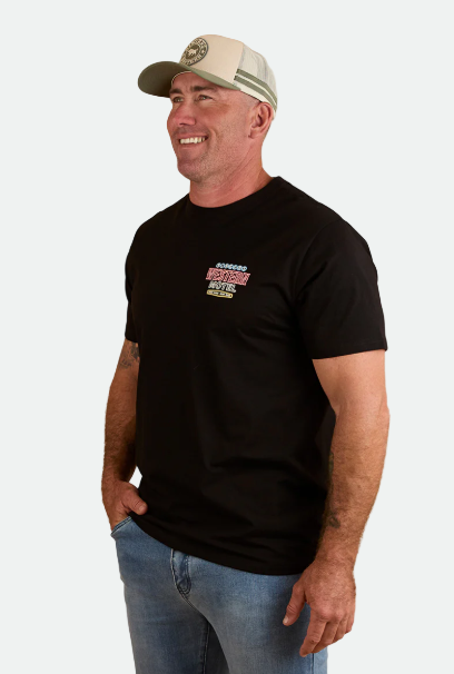 Ringers Western Men's Ride Hard Loose Fit T-Shirt - Black