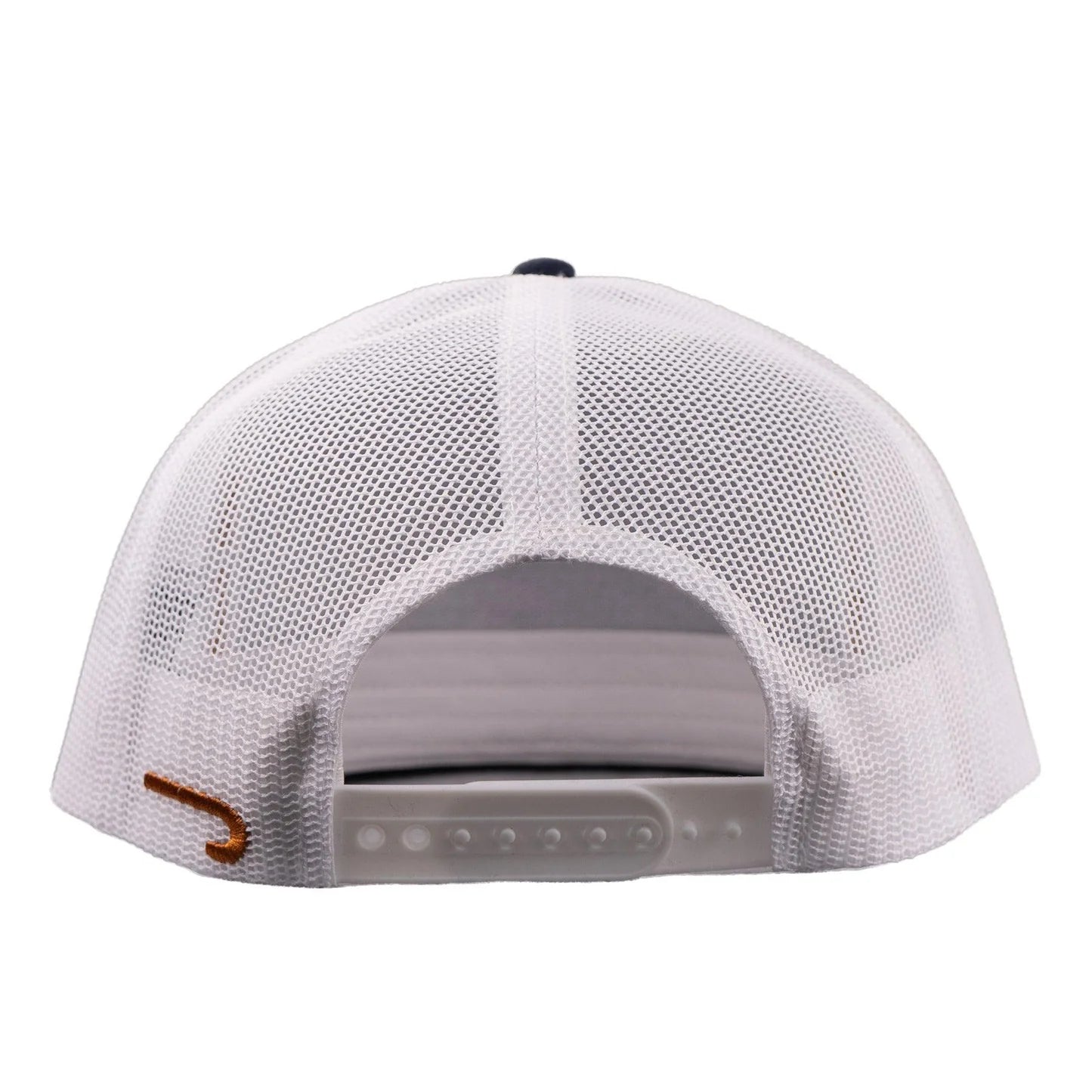 Lazy J Ranch Navy & White Wildfire Classic Rope Trucker Hat