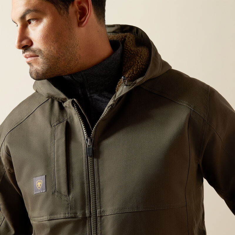 Ariat Men's Rebar DuraCanvas Jacket - Earth