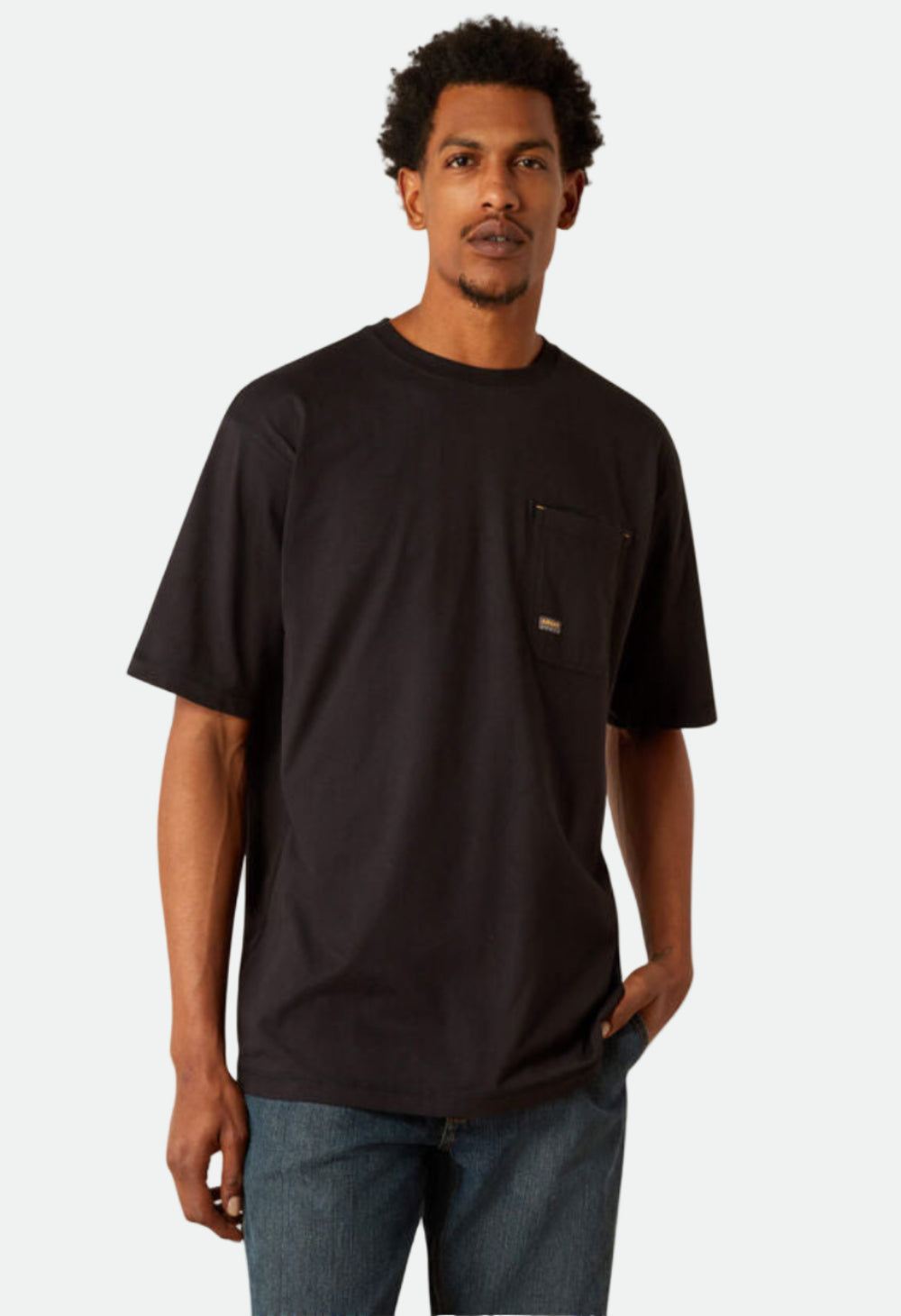 Ariat Men's Rebar Workman Brickyard T-Shirt - Black