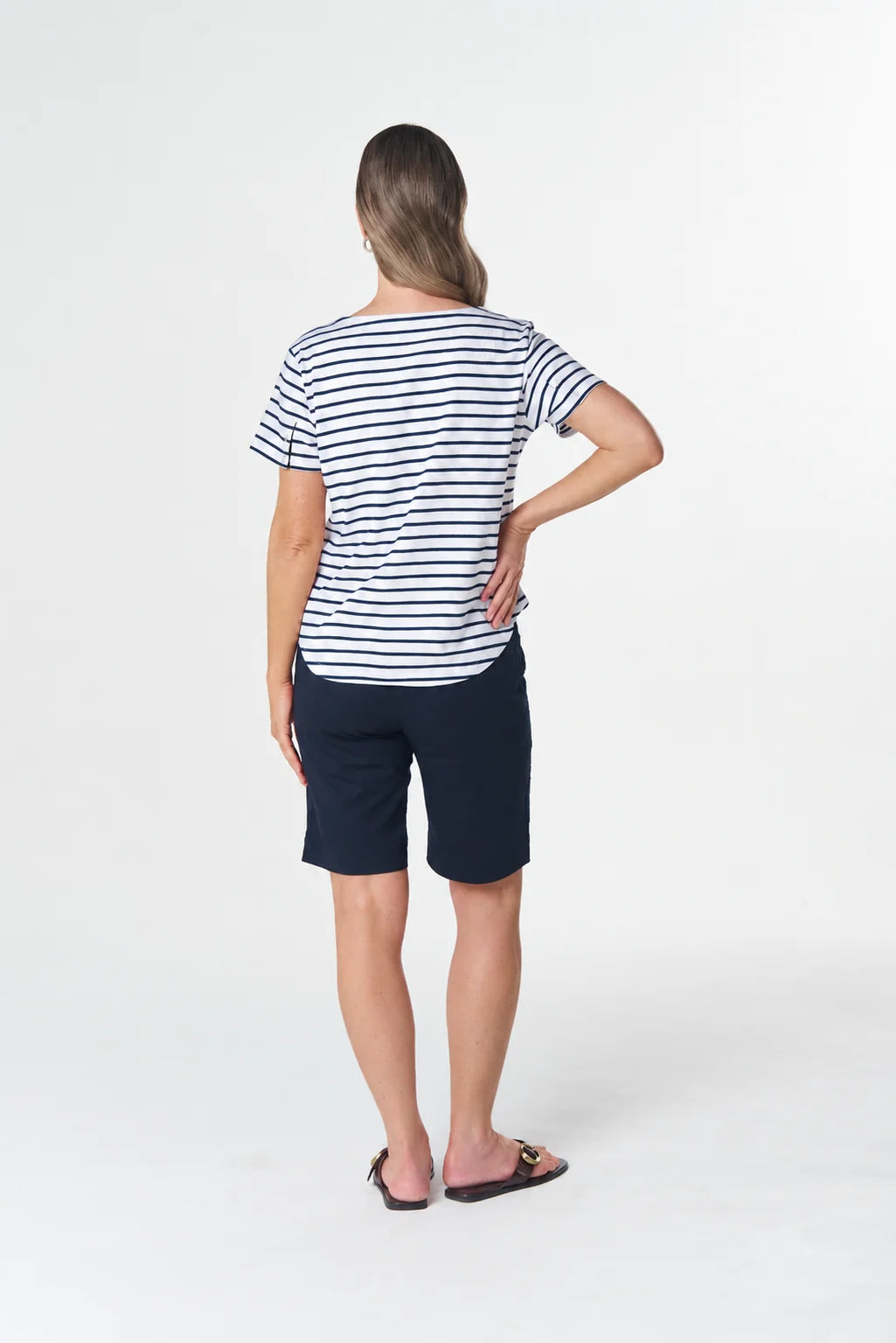 Goondiwindi Cotton Relaxed Button Detail Tee