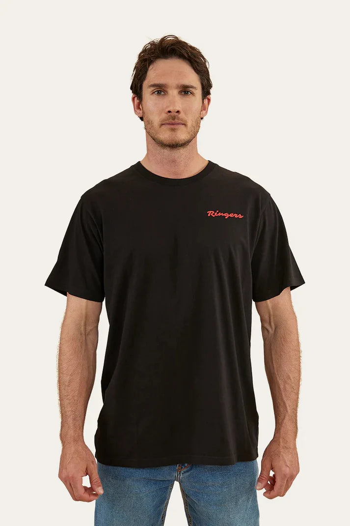 Ringers Western Mens Do No Harm Loose Fit T-shirt - Black