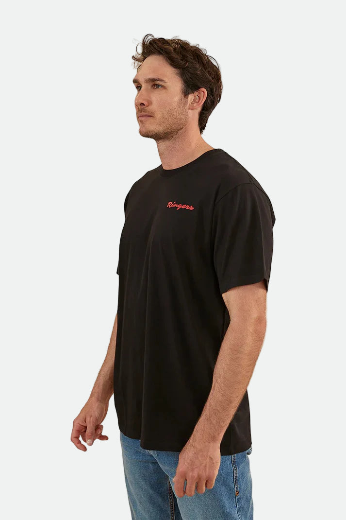 Ringers Western Mens Do No Harm Loose Fit T-shirt - Black