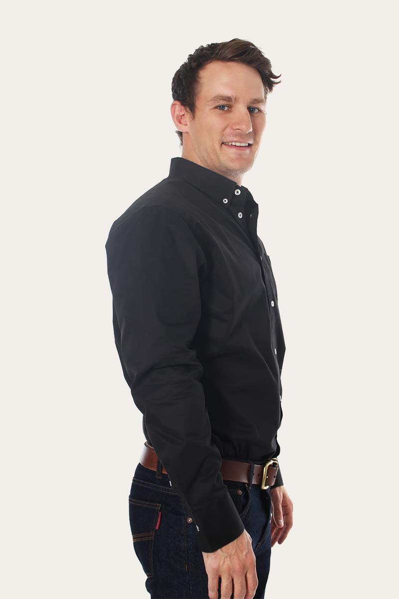 RINGERS WESTERN MENS HERITAGE PLAIN DRESS SHIRT