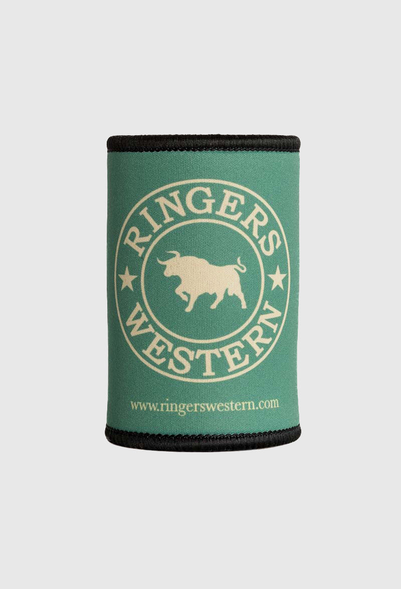 Ringers Western Green Logo Stubby Cooler - Green