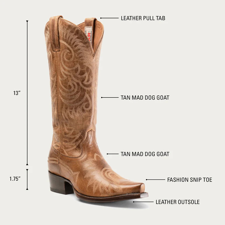 Hyer Women ROAD TO ARIZONA Boot - Tan