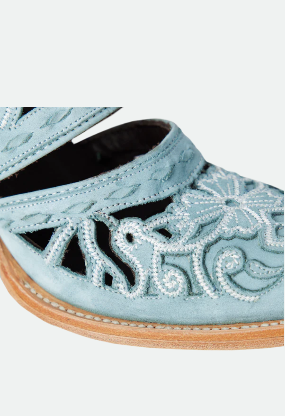 Lane Boots Women's Robin Cut Out Slingback Mule - Powder Blue