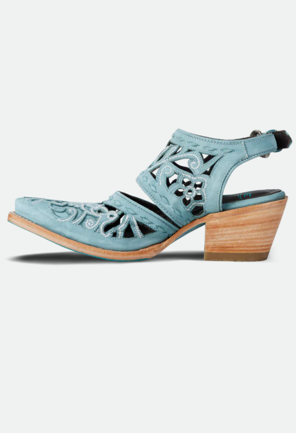Lane Boots Women's Robin Cut Out Slingback Mule - Powder Blue