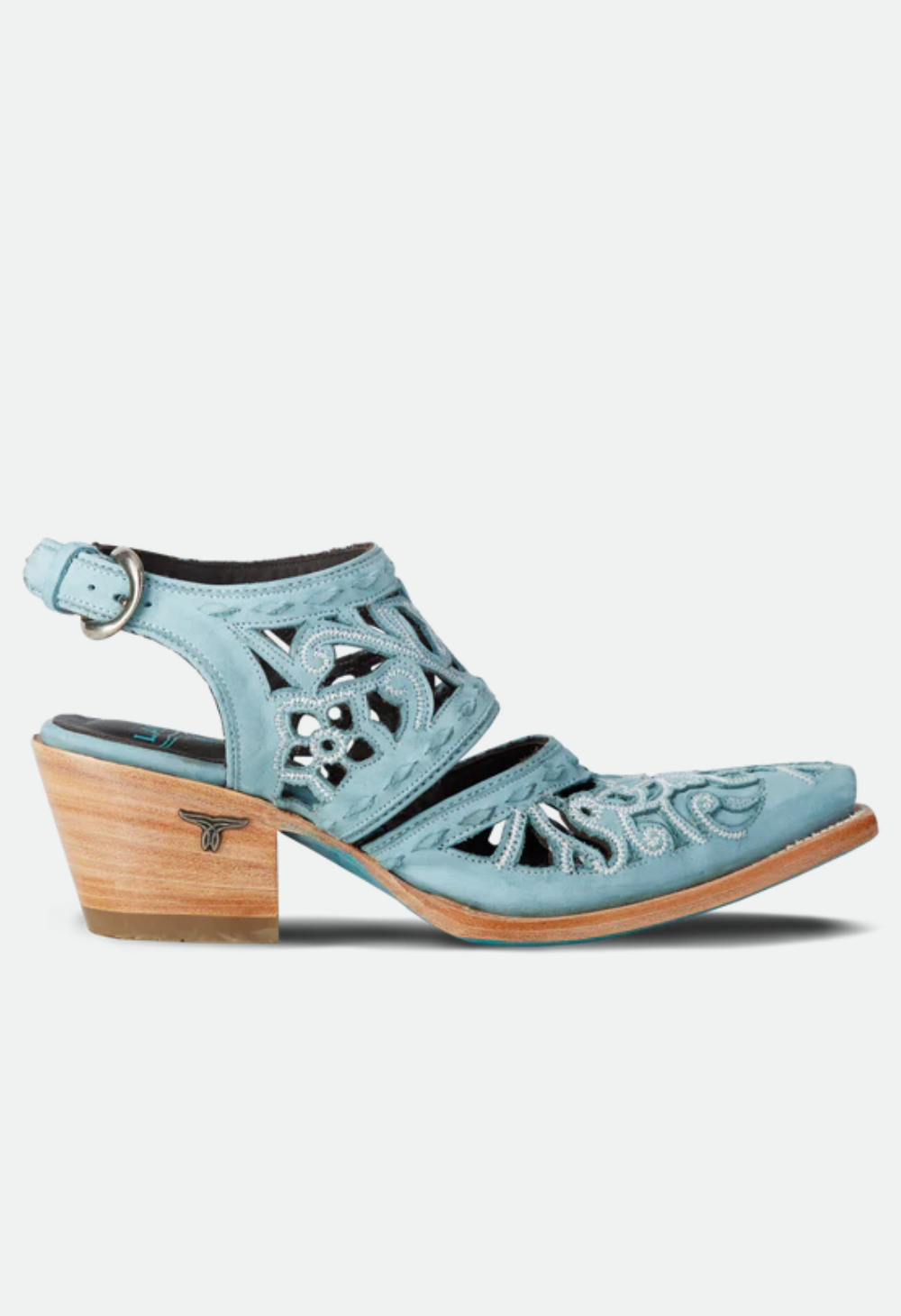 Lane Boots Women's Robin Cut Out Slingback Mule - Powder Blue