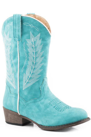 Roper Western Boots Girls Taylor Round Toe