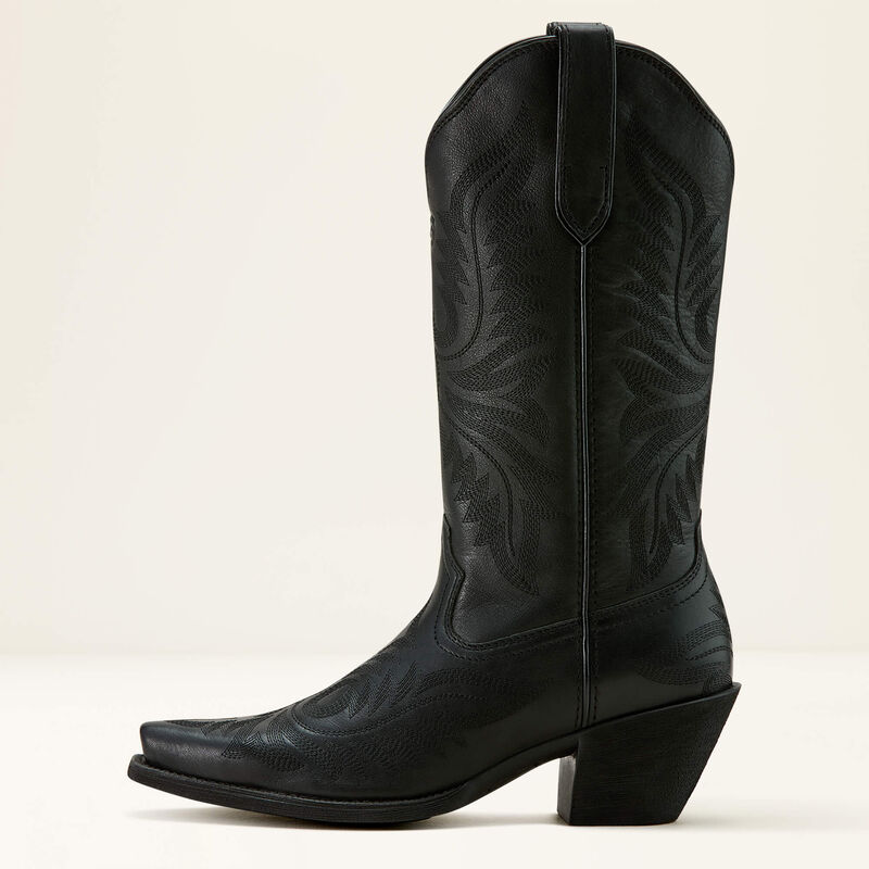 Ariat Womens Round Up Collins Western Boot - Black