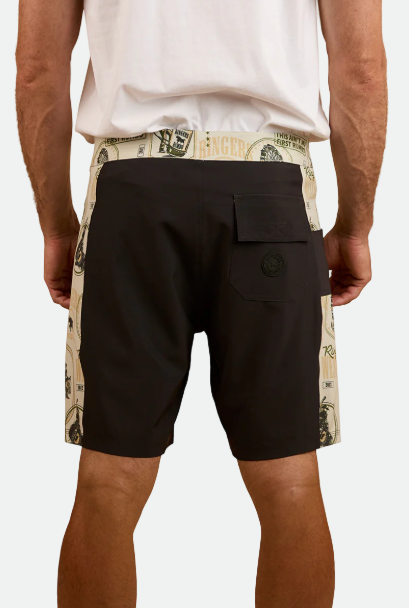Ringers Western Men's Aint My First Rumbo Swin Short - Charcoal