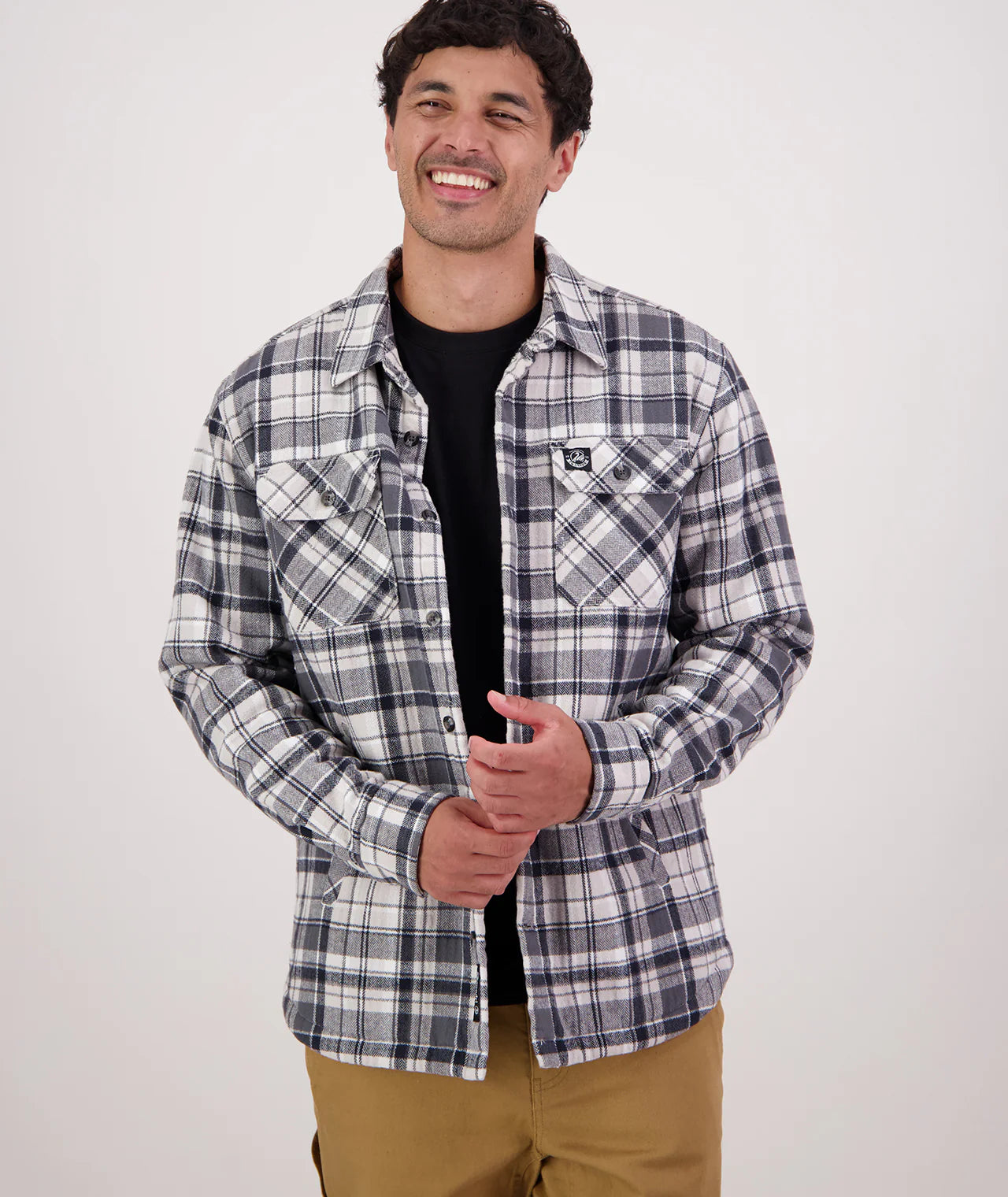 Swanndri Men's Morven Sherpa Long Sleeve Shirt