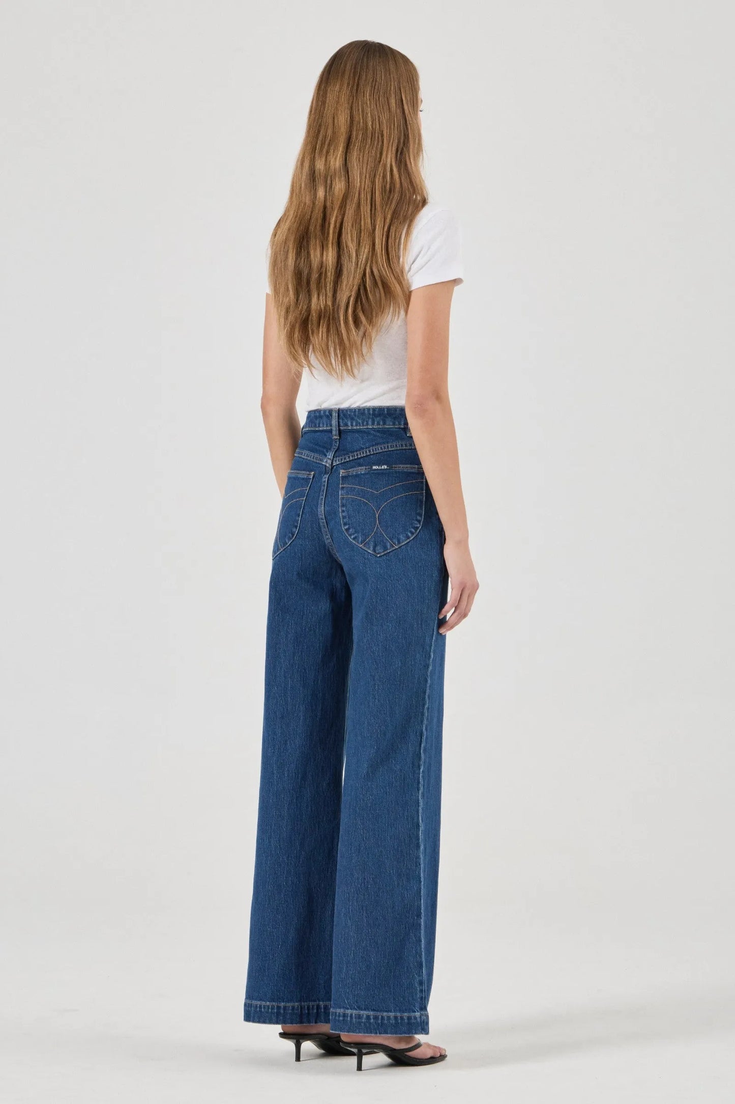 Rolla's Sailor Jean Long - Eco Ruby Blue