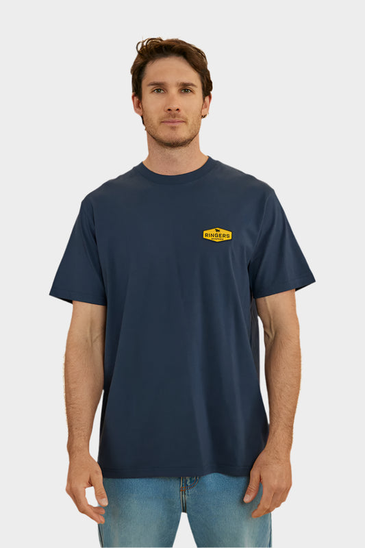 Ringers Western Men's Scotty Stock Fit T-Shirt - Navy