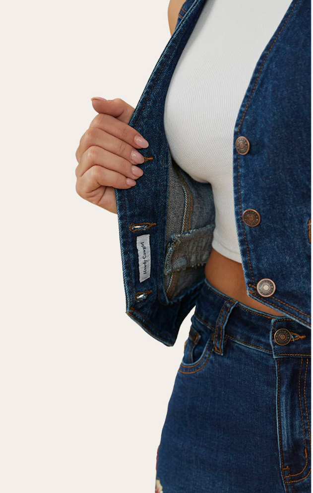 Ringers Western Women's Sutton Denim Vest