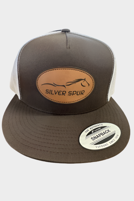 Silver Spur - Leather Horse 5P Brown White