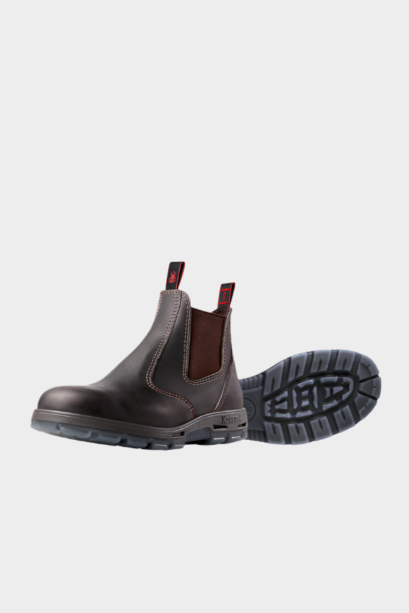 Redback USBOK Bobcat Claret Oil Kip (Steel Toe)